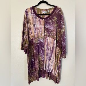 On The Plus Side Tunic Size 2X